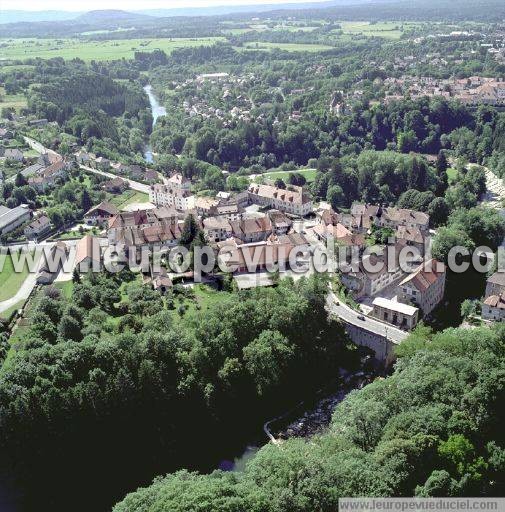 Photo aérienne de Champagnole