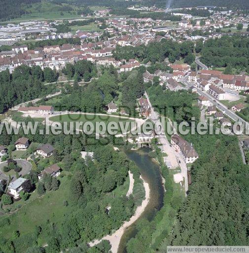 Photo aérienne de Champagnole