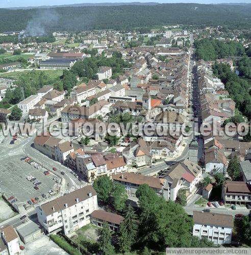 Photo aérienne de Champagnole