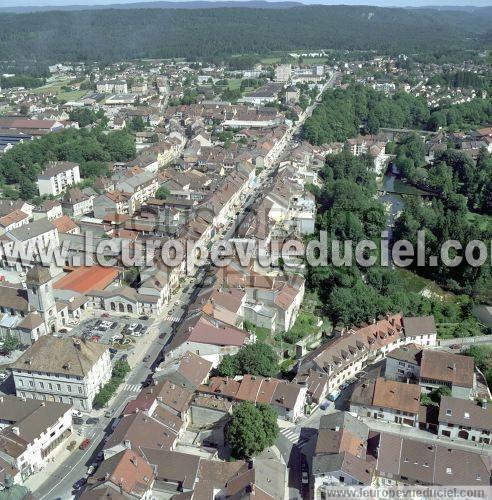 Photo aérienne de Champagnole