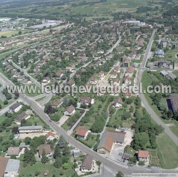 Photo aérienne de Poligny