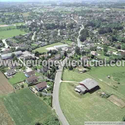 Photo aérienne de Foucherans