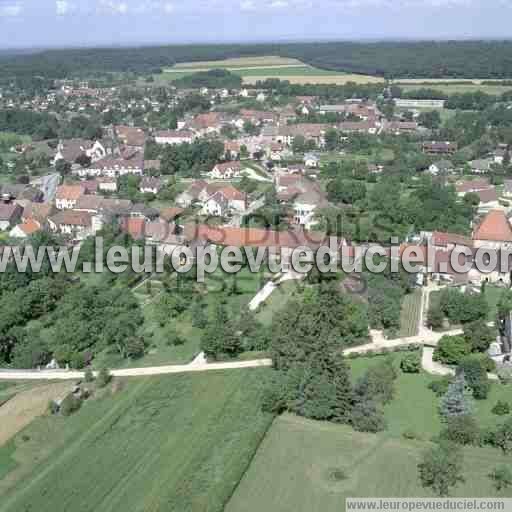 Photo aérienne de Foucherans