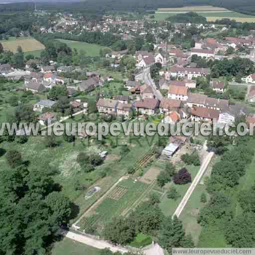 Photo aérienne de Foucherans