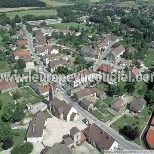 Photo aérienne de Foucherans