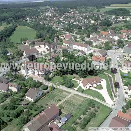 Photo aérienne de Foucherans