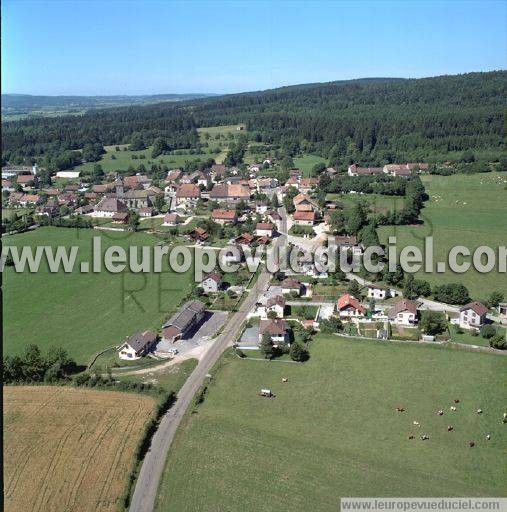 Photo aérienne de Saint-Germain-en-Montagne