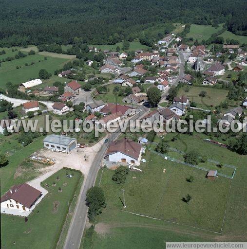 Photo aérienne de Saint-Germain-en-Montagne