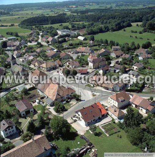 Photo aérienne de Saint-Germain-en-Montagne