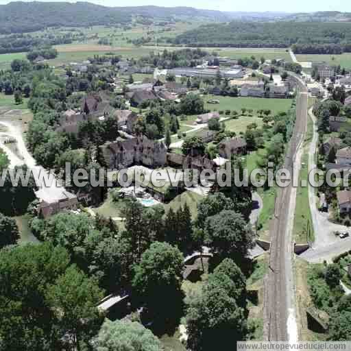 Photo aérienne de Domblans