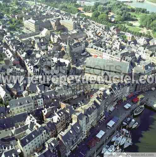 Photo aérienne de Honfleur