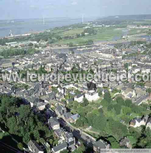 Photo aérienne de Honfleur