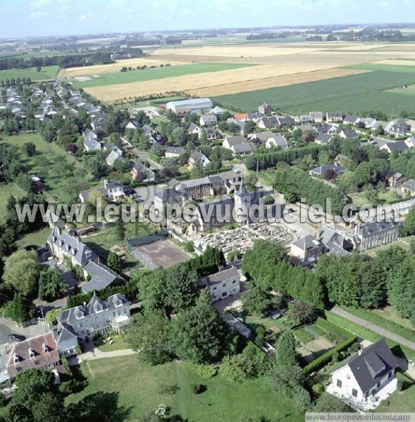 Photo aérienne de Saint-Martin-du-Manoir