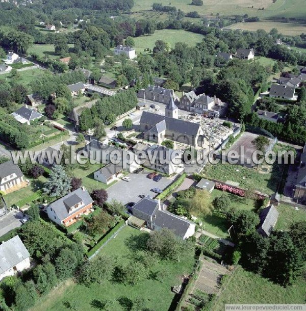 Photo aérienne de Saint-Martin-du-Manoir