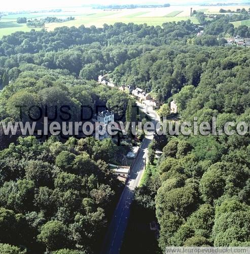 Photo aérienne de Saint-Laurent-de-Brvedent