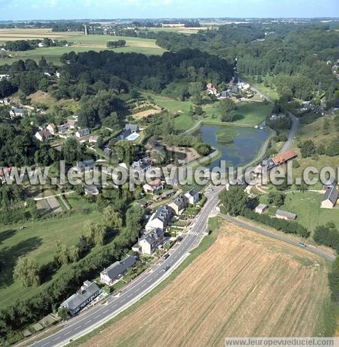 Photo aérienne de Saint-Laurent-de-Brèvedent