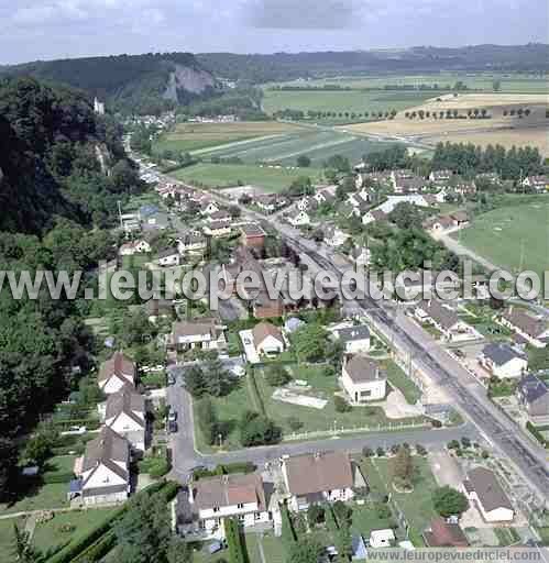 Photo aérienne de Tancarville