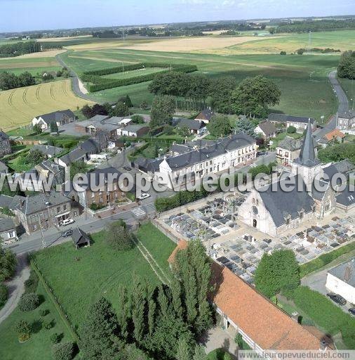 Photo aérienne de Écrainville