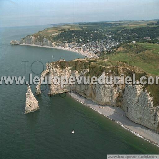 Photo aérienne de tretat