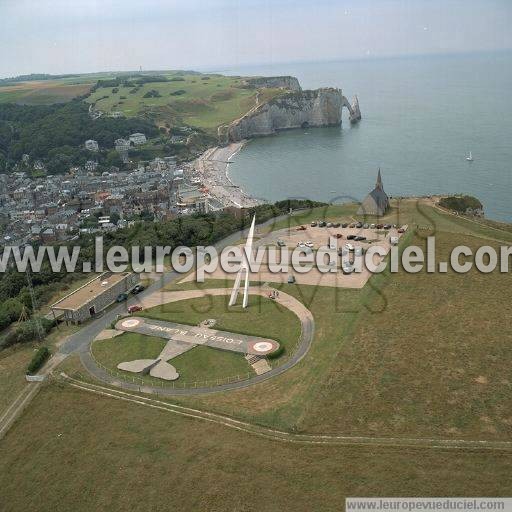 Photo aérienne de tretat