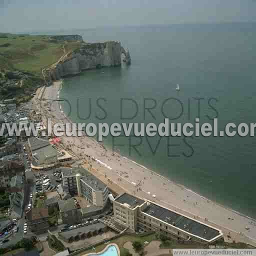 Photo aérienne de tretat