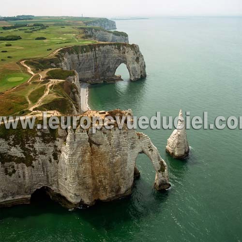 Photo aérienne de tretat