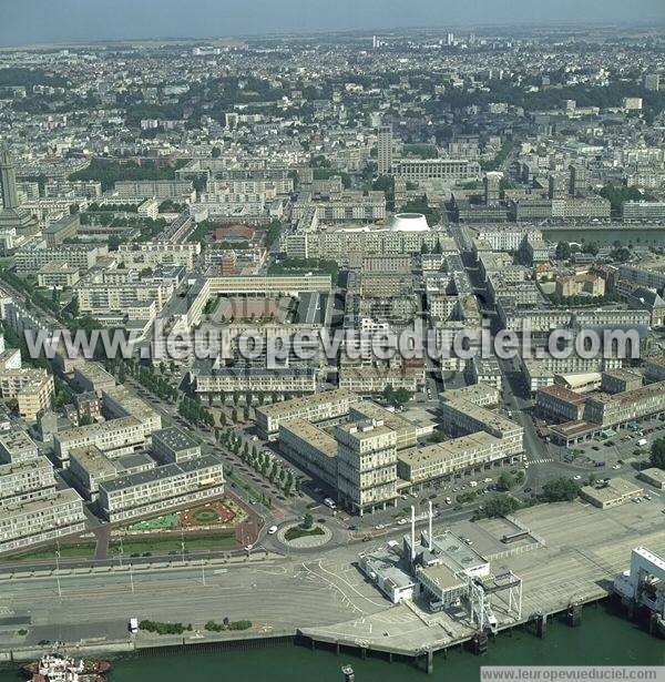 Photo aérienne de Le Havre