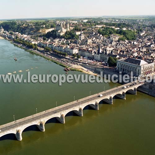 Photo aérienne de Saumur