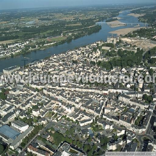 Photo aérienne de Saumur