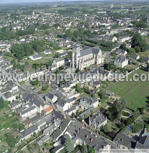 Photo aérienne de Longué-Jumelles