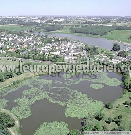 Photo aérienne de Bouchemaine