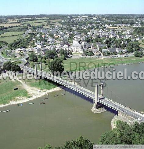 Photo aérienne de Bouchemaine