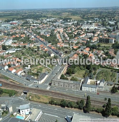 Photo aérienne de Cholet