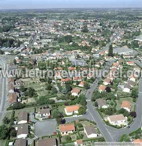 Photo aérienne de Saint-Macaire-en-Mauges