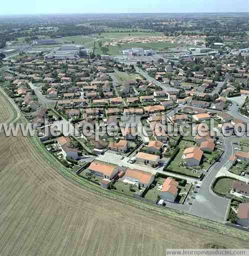 Photo aérienne de Saint-Macaire-en-Mauges