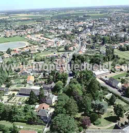 Photo aérienne de Saint-Macaire-en-Mauges