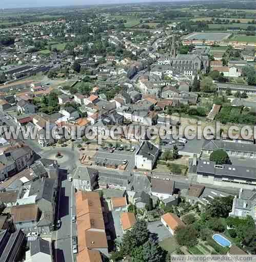Photo aérienne de Saint-Macaire-en-Mauges