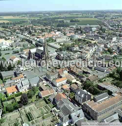 Photo aérienne de Saint-Macaire-en-Mauges