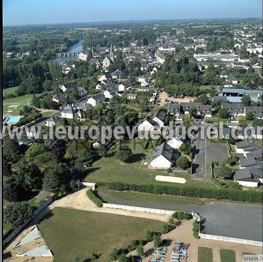 Photo aérienne de Chteauneuf-sur-Sarthe