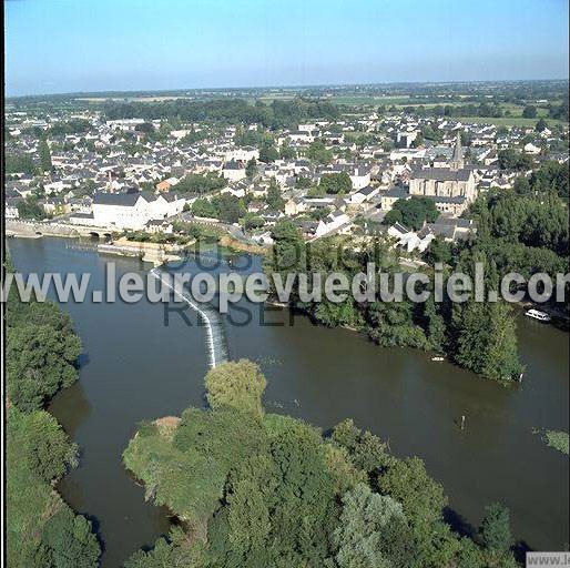 Photo aérienne de Chteauneuf-sur-Sarthe