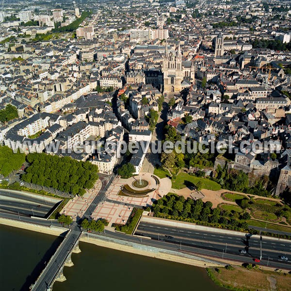 Photo aérienne de Angers