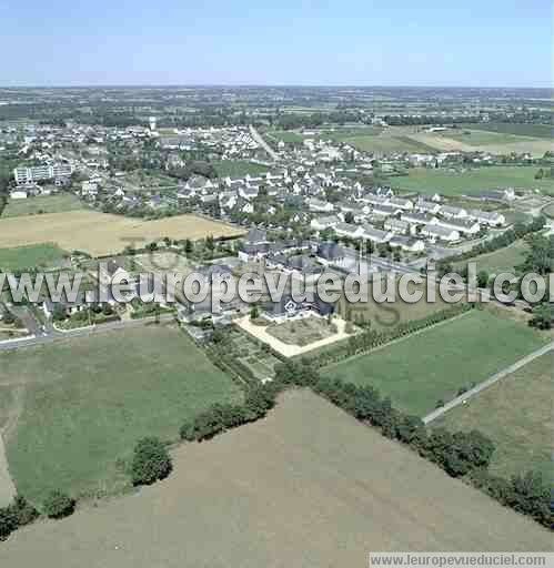 Photo aérienne de Montjean-sur-Loire