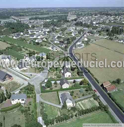 Photo aérienne de Montjean-sur-Loire