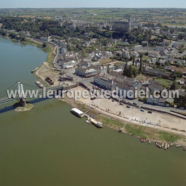 Photo aérienne de Montjean-sur-Loire