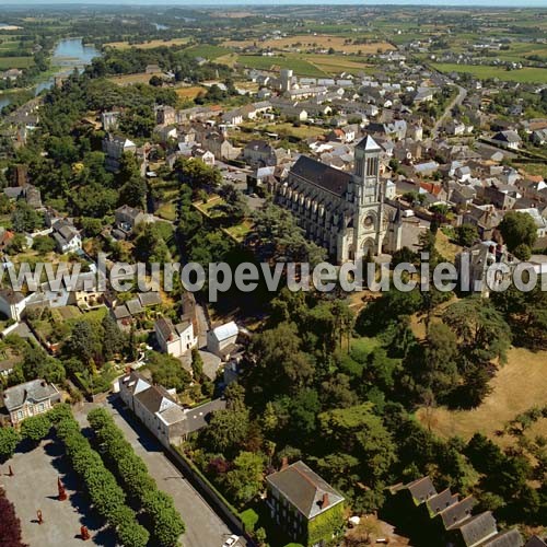 Photo aérienne de Montjean-sur-Loire