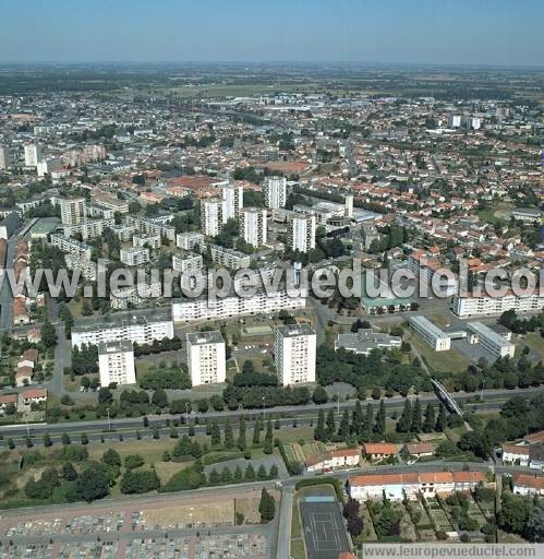 Photo aérienne de Cholet