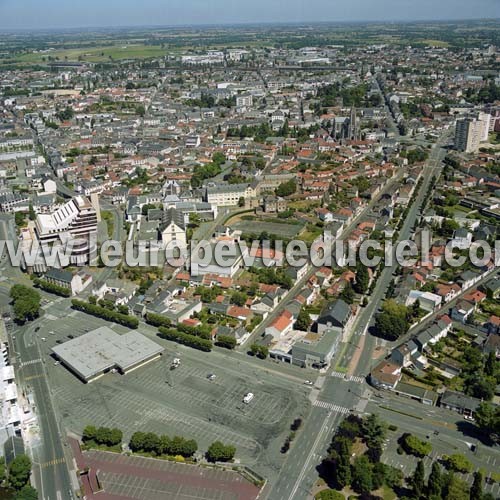 Photo aérienne de Cholet