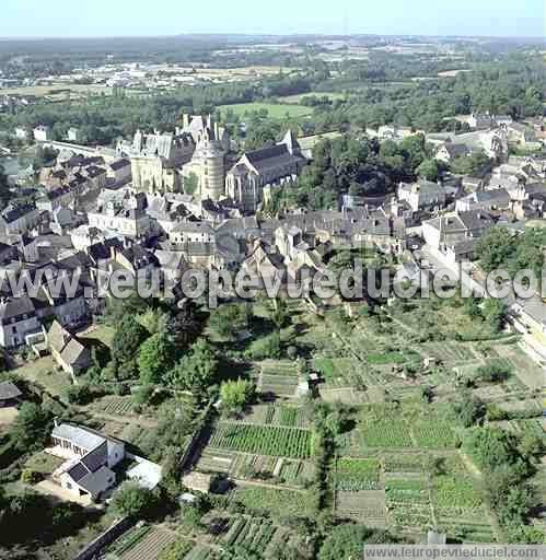 Photo aérienne de Durtal