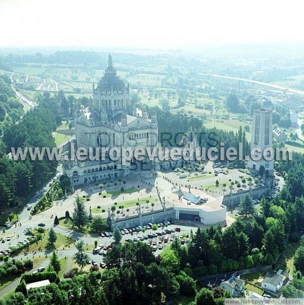 Photo aérienne de Lisieux