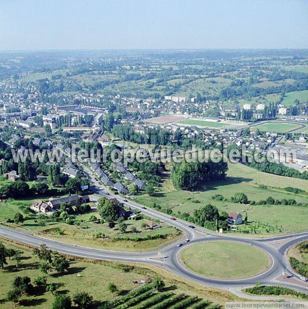 Photo aérienne de Lisieux